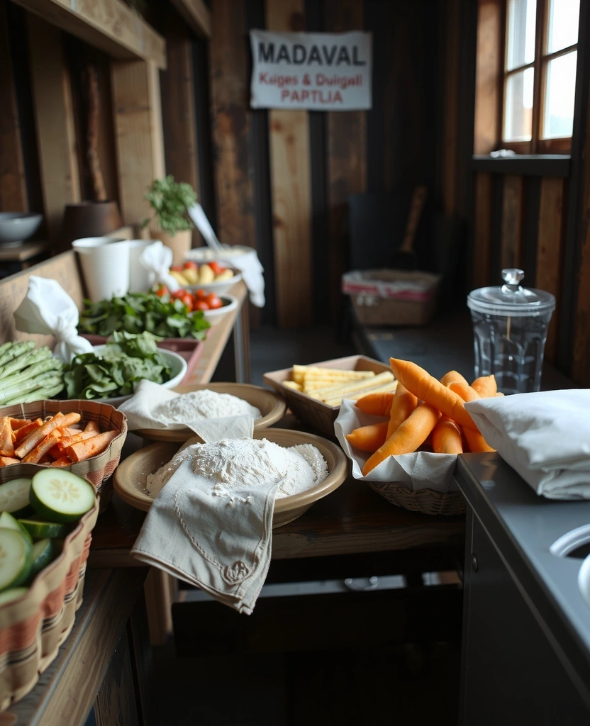Lokalny rynek w Łodzi